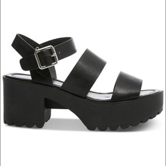 madden girl carter platform lug sandals